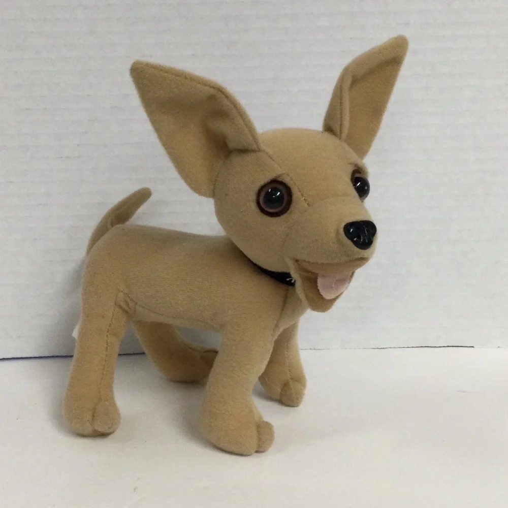 Applause Yo Quiero Taco Bell Chihuahua Tan Plush Dog Toy Does Not Talk VTG